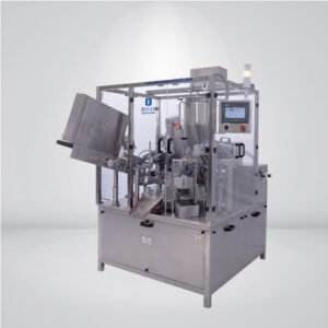 Double head Rotary tube filling machine